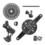SRAM EAGLE AXS X0 TTYPE E MTB ISIS 160mm 36T Groupset - Black