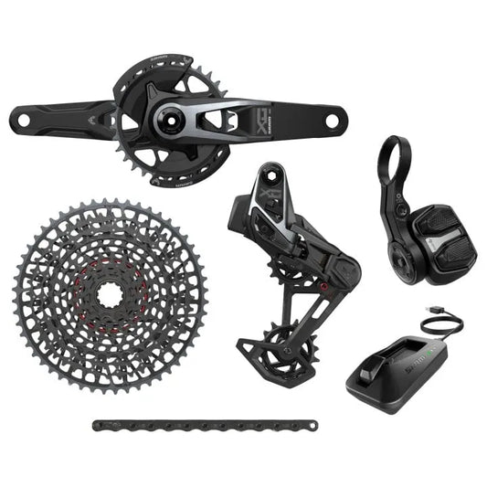 SRAM EAGLE AXS X0 TTYPE Q174 CL55 DUB MTB WIDE Groupset - Black