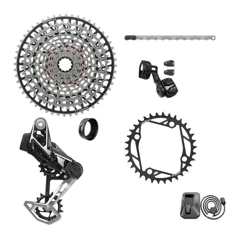 SRAM EAGLE AXS XX TTYPE E MTB 104BCD No Cranks - Black