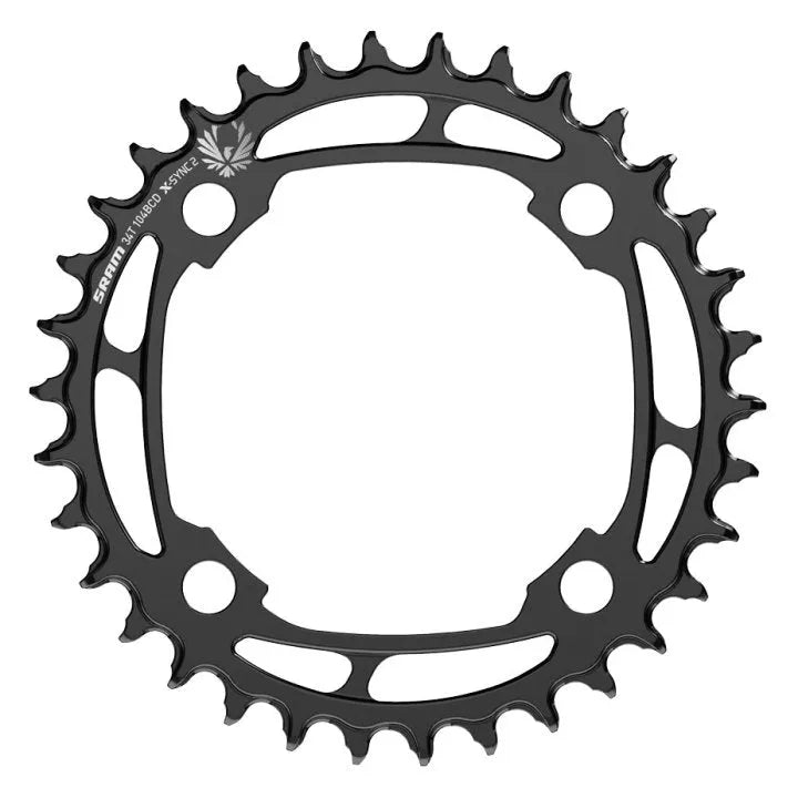 SRAM Eagle Chainring Steel 104mm X SYNC 2 12 speed- Black