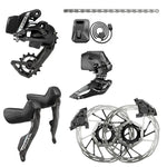 SRAM FORCE E1 AXS Complete Groupset 2x12-speed - Black/Silver