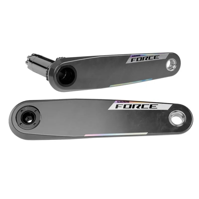 SRAM FORCE E1 AXS Crankarm Assembly DUB - Black/Silver