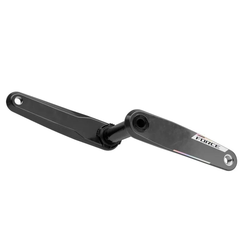 SRAM FORCE E1 AXS Crankarm Assembly DUB - Black/Silver