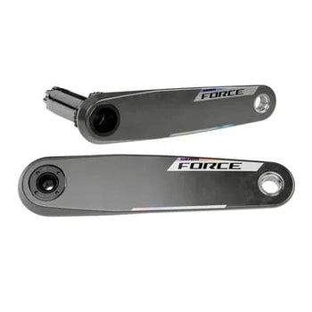 SRAM FORCE E1 AXS Crankarm Assembly DUB Wide - Black/Silver