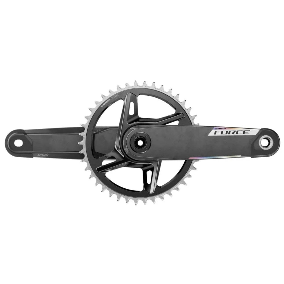 SRAM FORCE E1 AXS Crankset XPLR DUB Wide - Carbon/Black
