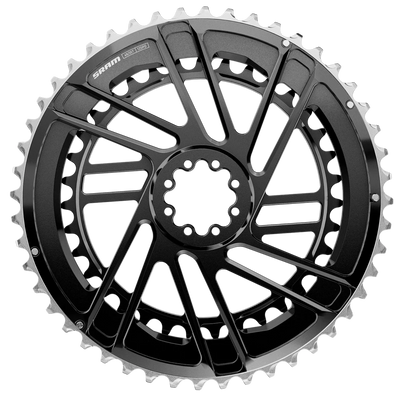 SRAM Force 2x Chainring Road Kit 0mm offset DM - Black