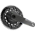 SRAM Force AXS E1 DUB power meter crankset Thread Mount 2x12speed - Silver Rainbow