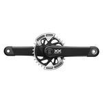 SRAM POWERMETER Crankset XXEAGLE TTYPE Q174 CL55 DUB MTB WIDE BLACK 2 WITH GUARDS 32T - Black