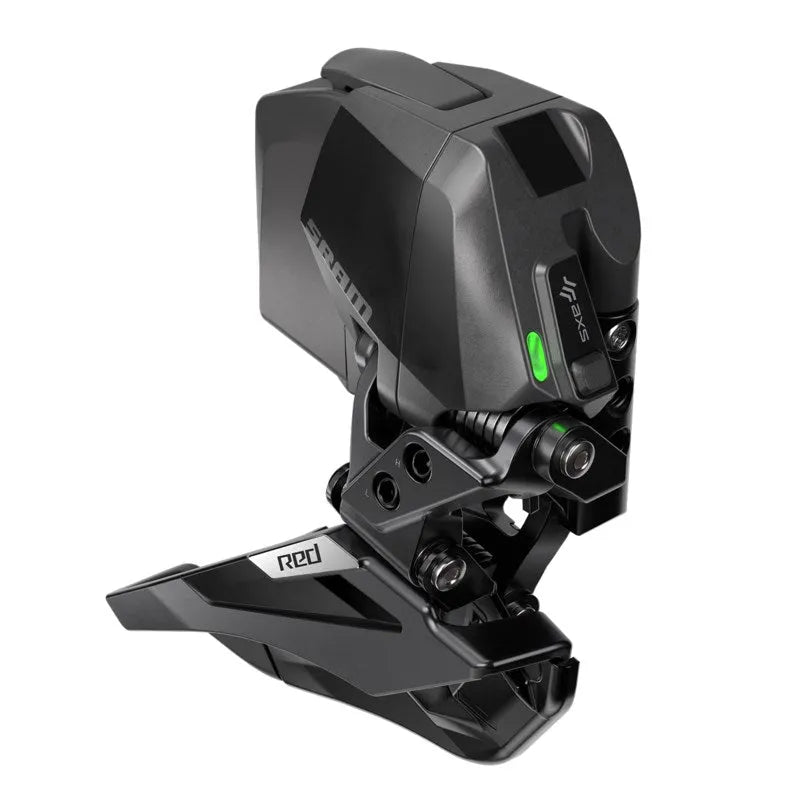 SRAM RED E1 AXS Front Derailleur Braze On 2x12 - Black Battery not included