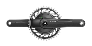 SRAM RED XPLR E1 1X AXS DUB Wide Power Meter Pédalier - Noir