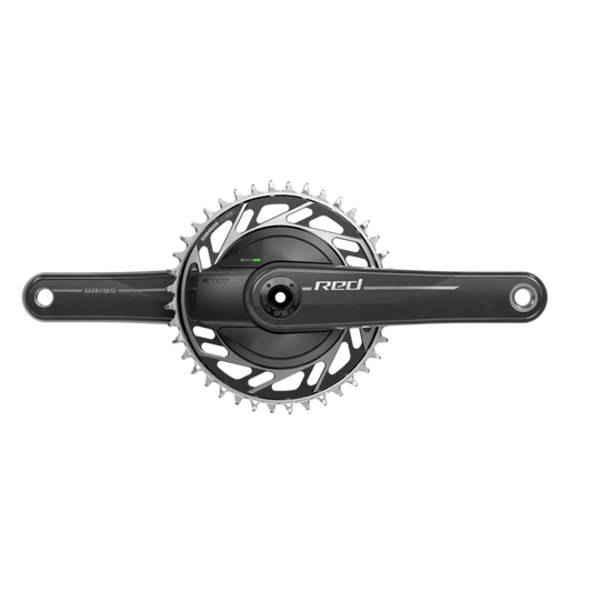 SRAM RED XPLR E1 1X AXS DUB Wide Power Meter Crankset - Black