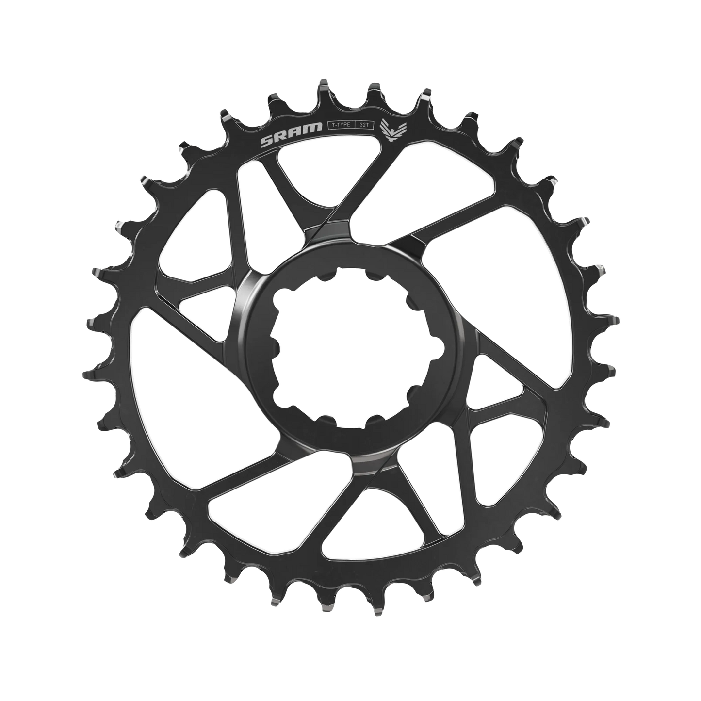 SRAM SRM Chainring EAGLE70 T TYPE OFF 3MM 12V 30D DM - Steel BLACK 3 bolts included