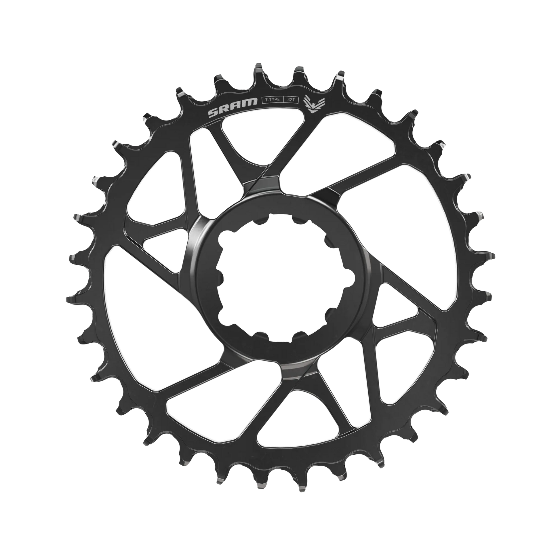 SRAM SRM Chainring EAGLE70 T TYPE OFF 3MM 12V 30D DM - Steel BLACK 3 bolts included