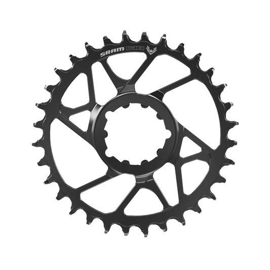 SRAM SRM Chainring EAGLE70 T TYPE OFF 3MM 12V 30D DM - Steel BLACK 3 bolts included