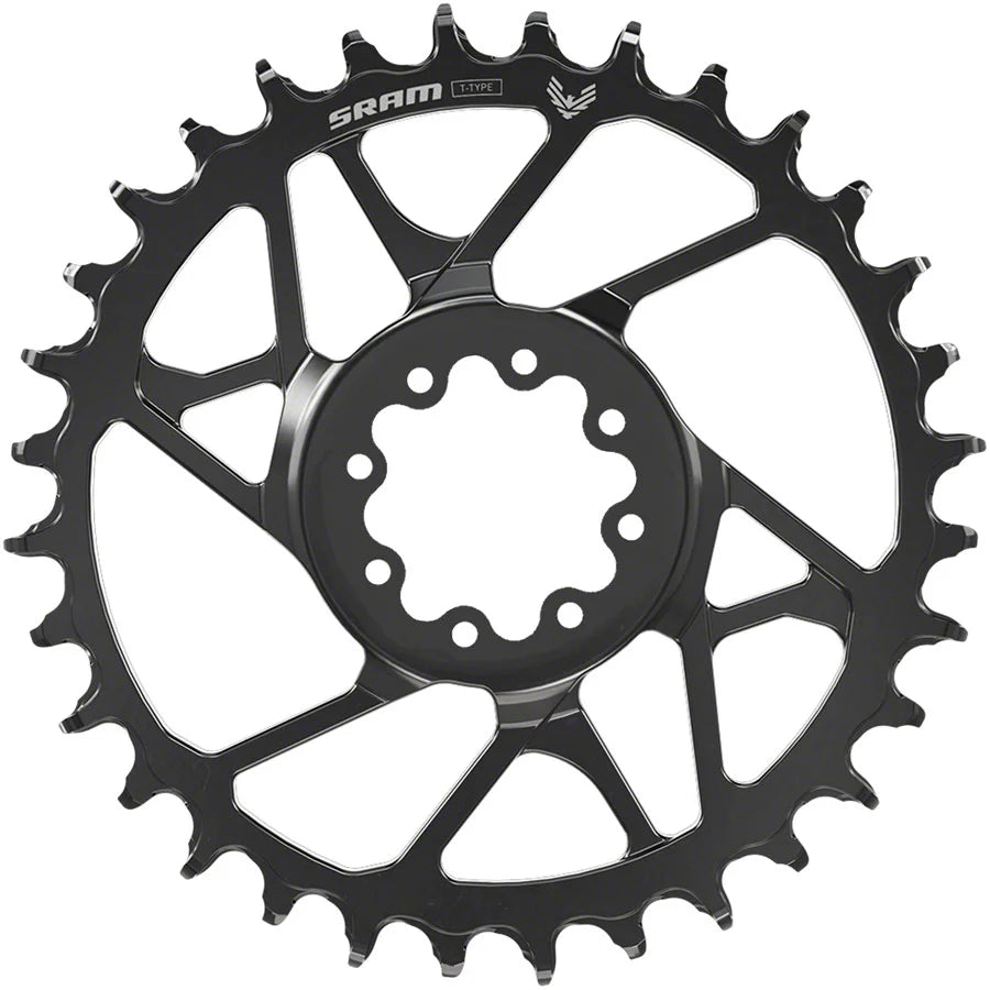 SRAM SRM EagleT Type Chainring 12 Speed 3mm - Black