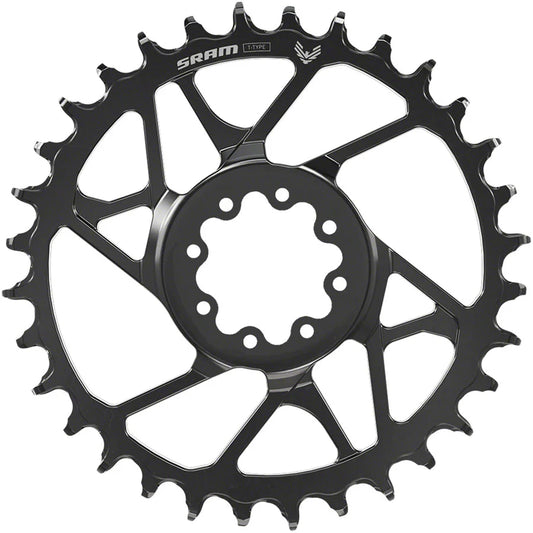 SRAM SRM EagleT Type Chainring 12 Speed 3mm - Black