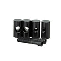 SRM Origin Carbon Look Crank Compression Couplings - Carbon Black