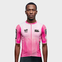 VELODROM Raceday 4.0 Txtr Jersey - Pink/White/Black