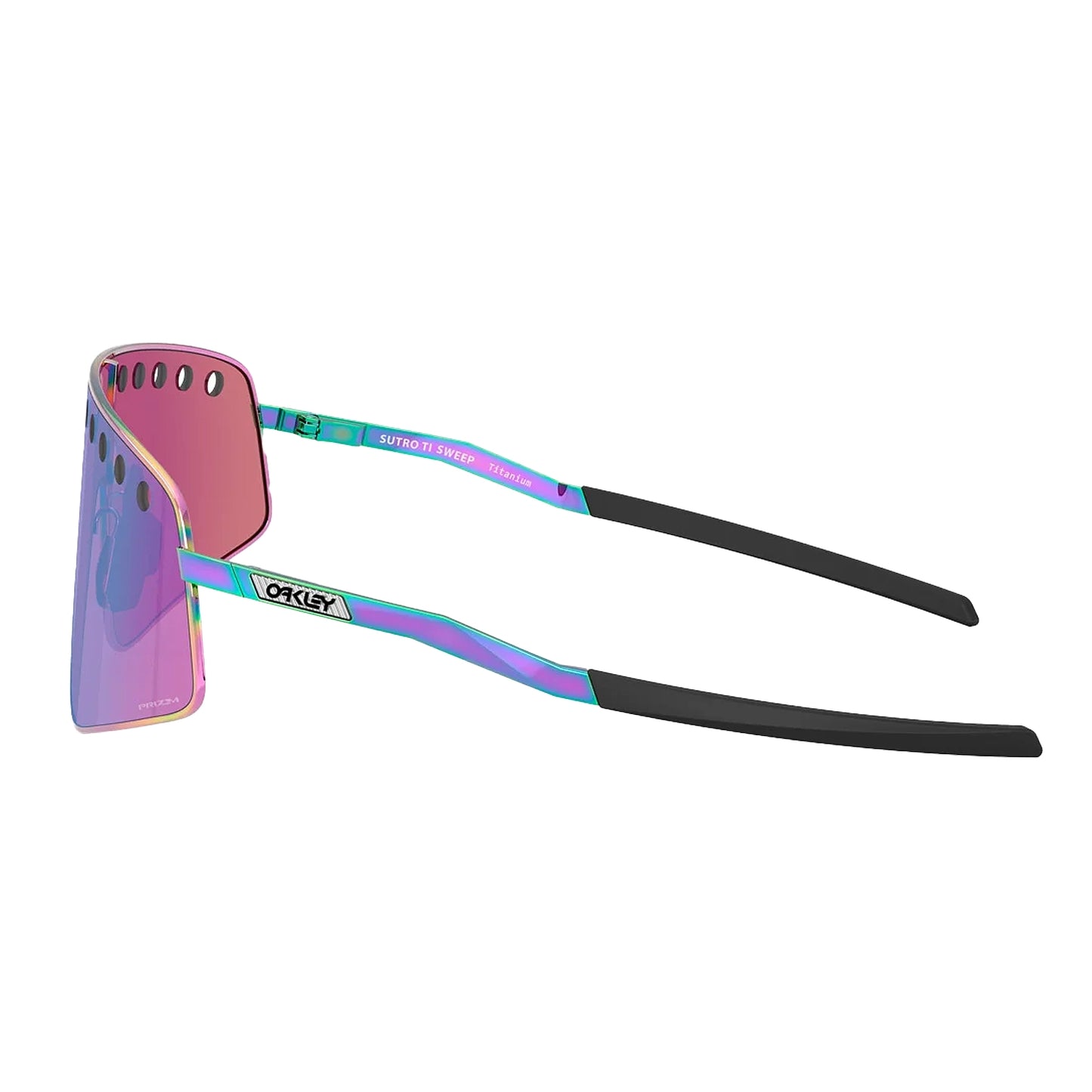 OAKLEY Sutro Ti Sweep Gafas de sol - Polished Oil Slick Prizm Road Jade