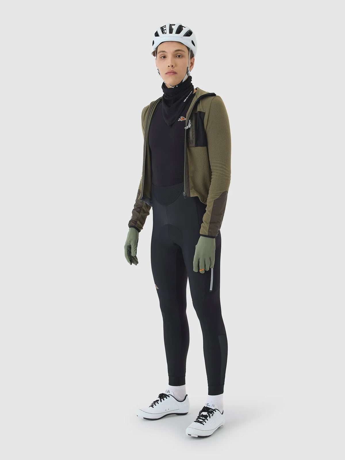 CAFÉ DU CYCLISTE Lightweight Cycling Gloves - Khaki