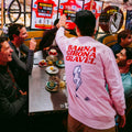 VELODROM Sweatshirt Barna Girona Gravel - Strawberry