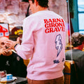 VELODROM Sweatshirt Barna Girona Gravel - Strawberry