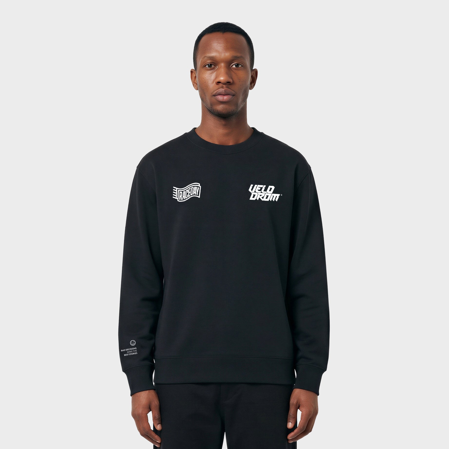 VELODROM Raceday Sweatshirt - Noir/Blanc