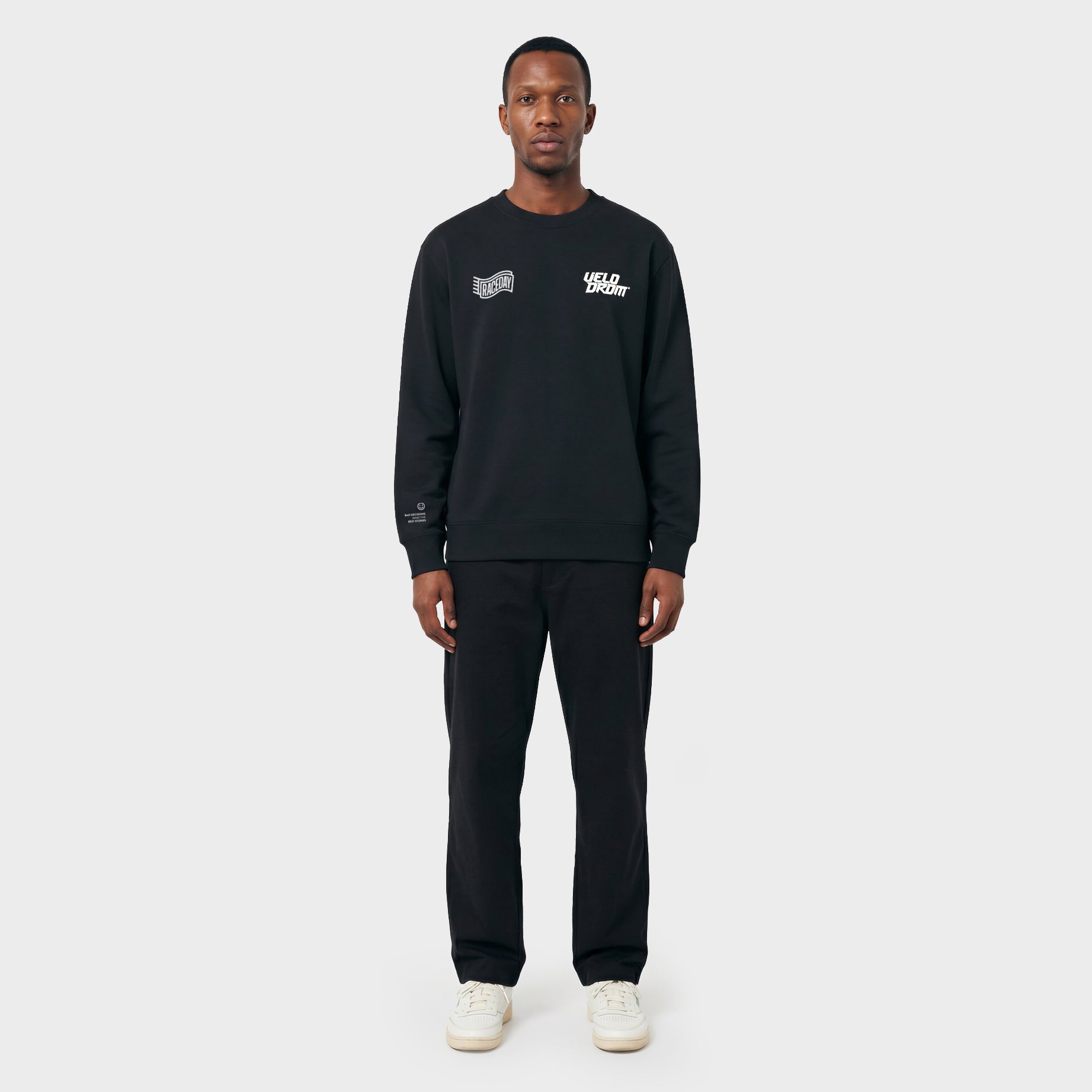 VELODROM Raceday Sweatshirt - Noir/Blanc