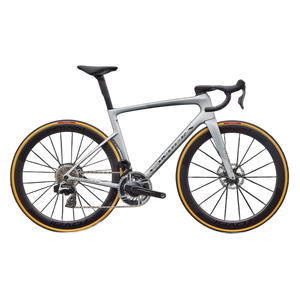 SWorks Tarmac SL9 Complete Road Bike SRAM RED AXS - Sildst/Spctflr/Chrm