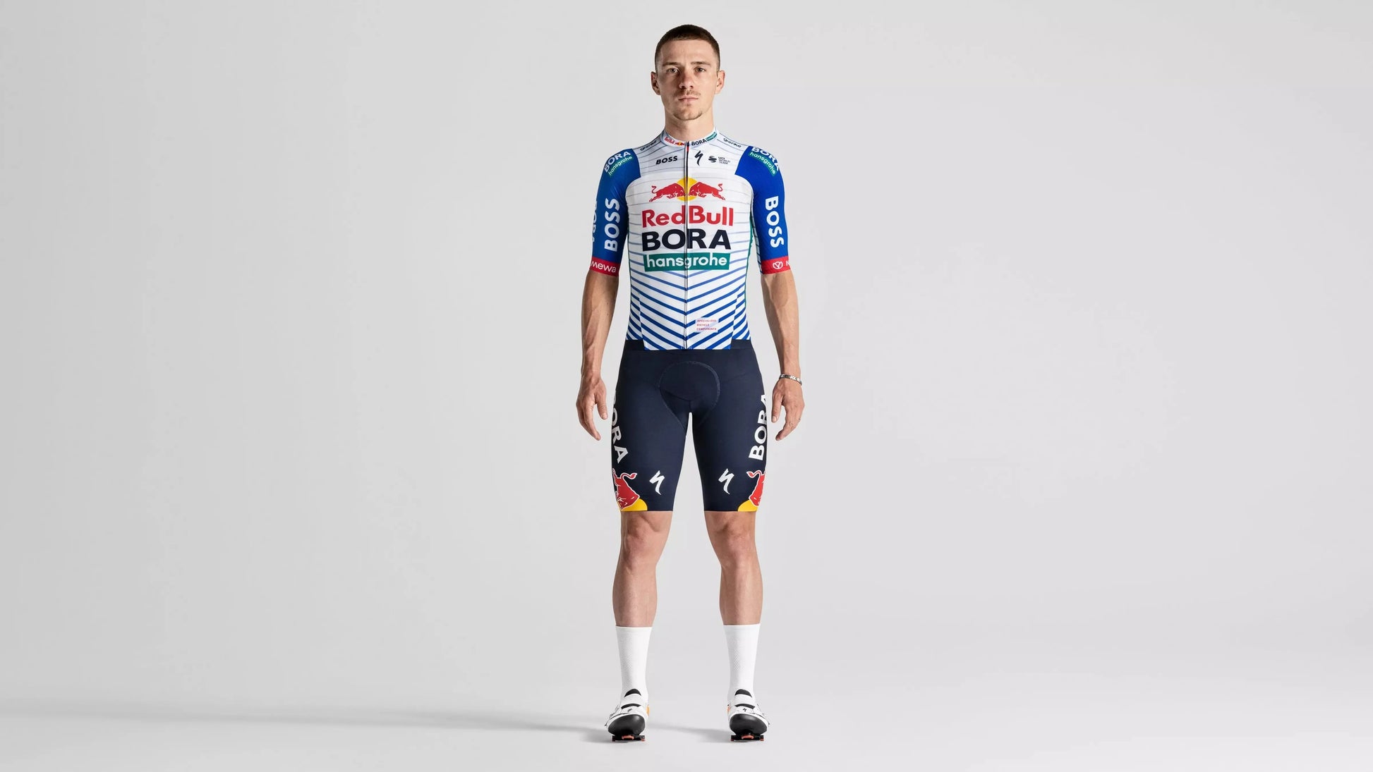 Specialized RBH RACE JERSEY SS LTD 2026 - WHITE/RED BULL BLUE -