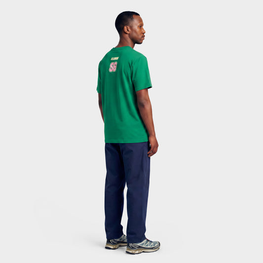 VELODROM S6 Camiseta - Vivid Green Pink/Yellow Graphics