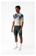 VELODROM RaceDay Txtr 3.0 Maglia ciclismo - Sand/Deep Green
