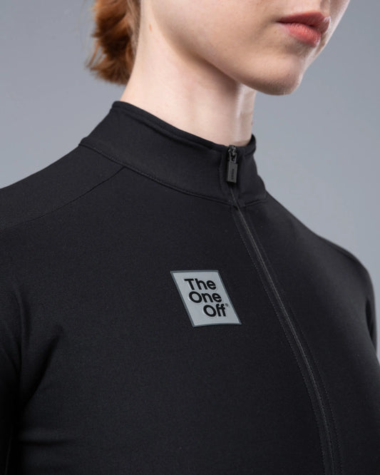 THE ONE OFF Neon Women Long Sleeve Jersey - Future Black