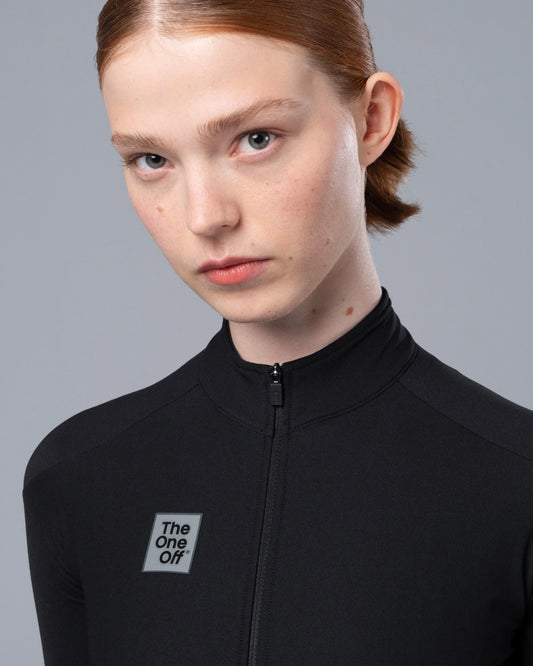 THE ONE OFF Neon Women Long Sleeve Jersey - Future Black