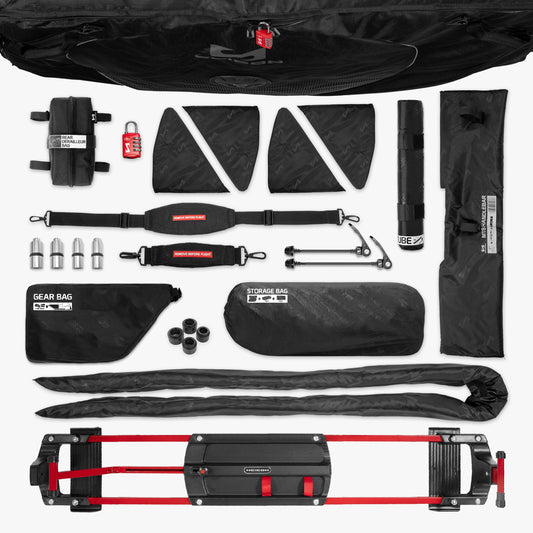 SCICON AEROCOMFORT MTB BIKE TRAVEL BAG - Black