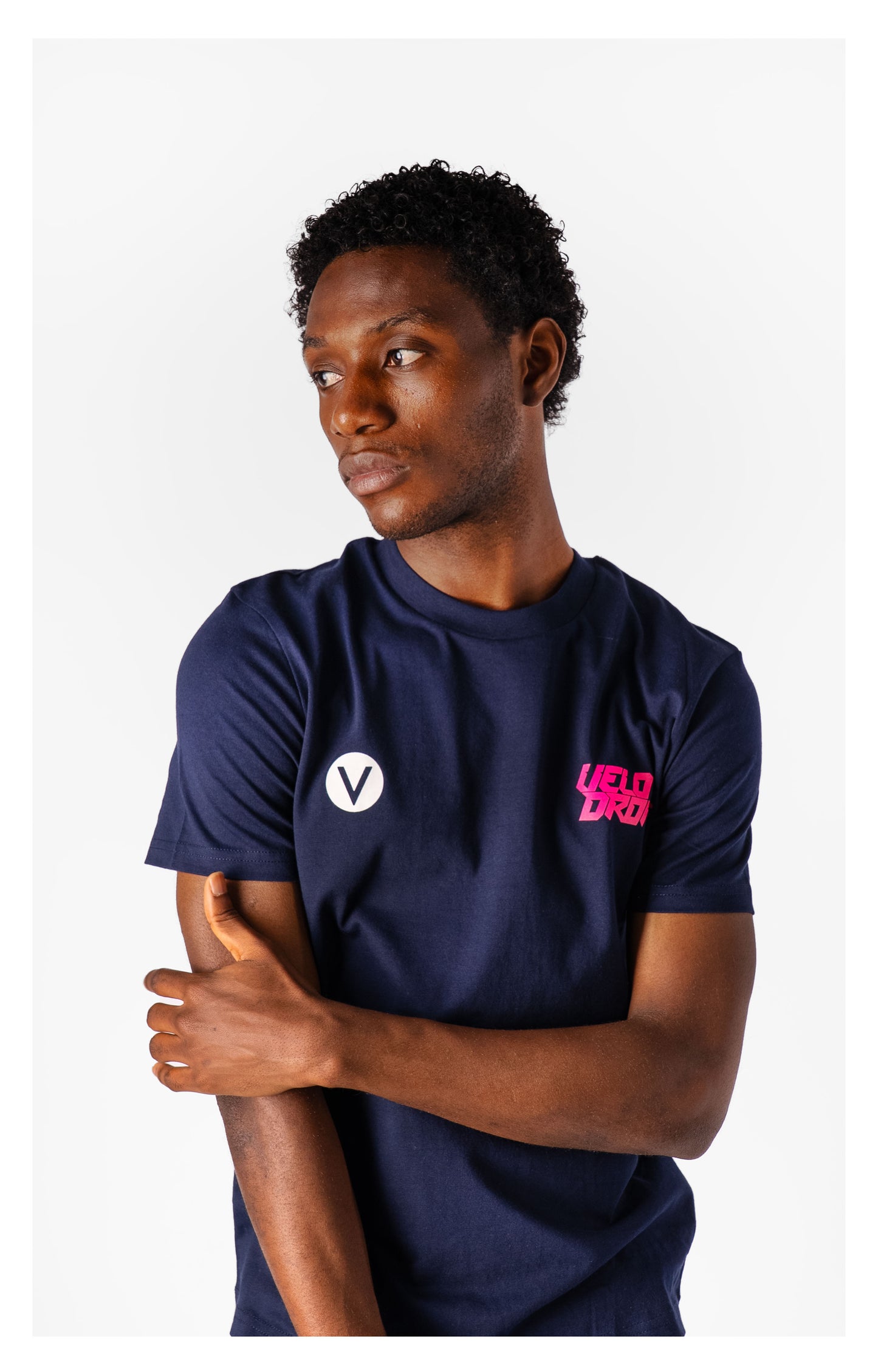 VELODROM Raceday 3.0 Samarreta - Navy/Pink/Blanc