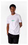 VELODROM Mini Logos 3.0 Tshirt - Blanc/Green/Pink
