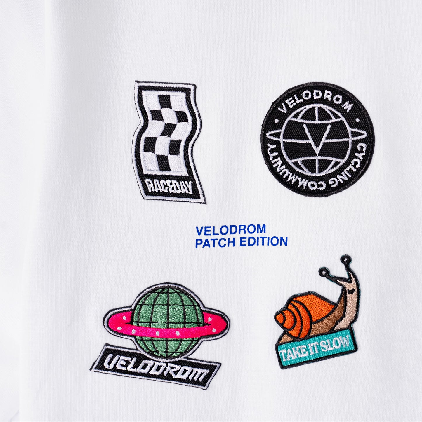 VELODROM Limited Drop Patch Edition Tshirt - White