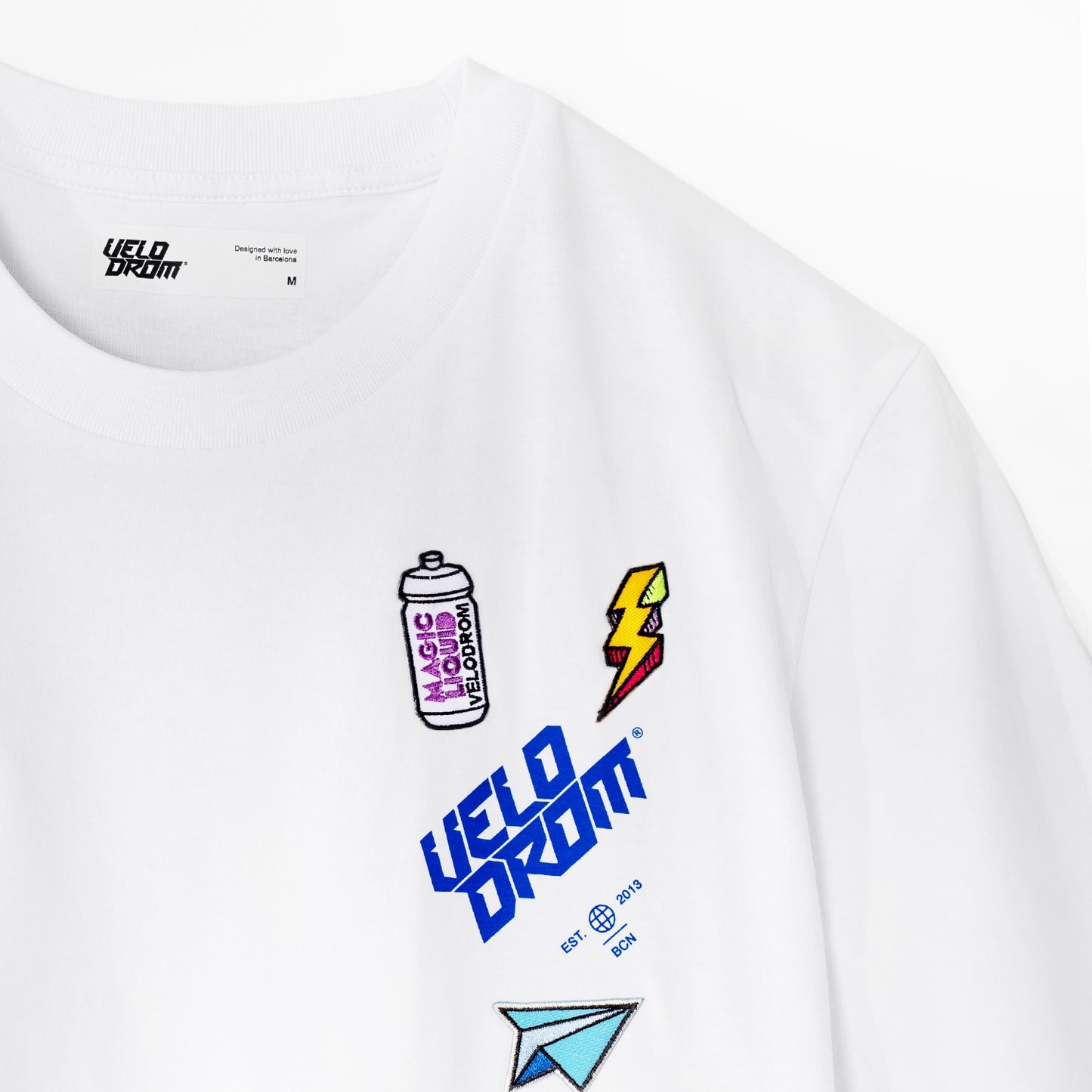 VELODROM Limited Drop Patch Edition Tshirt - White