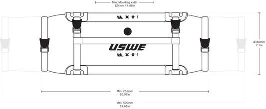 USWE HANDLEBAR BAG - BLACK