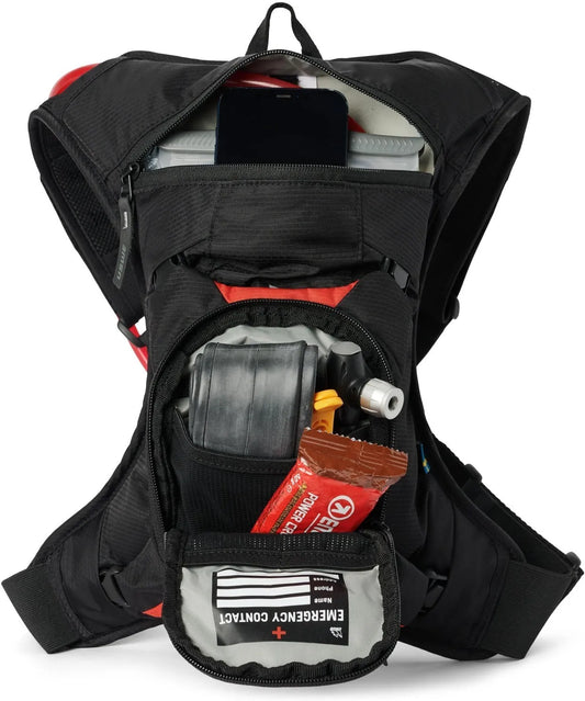 USWE MTB HYDRO 3 HYDRATION BACKPACK - BLACK