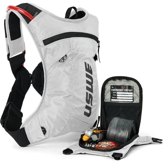 USWE MTB HYDRO 3 HYDRATION BACKPACK - WHITE