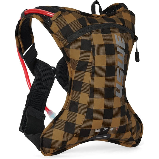 USWE OUTLANDER 2 HYDRATION BACKPACK - FLANNEL RED/BLACK
