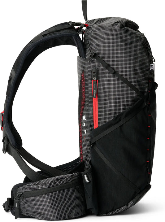 USWE ROLLTOP VST 30 BACKPACK - BLACK
