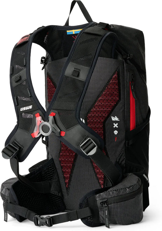 USWE ROLLTOP VST 30 BACKPACK - BLACK
