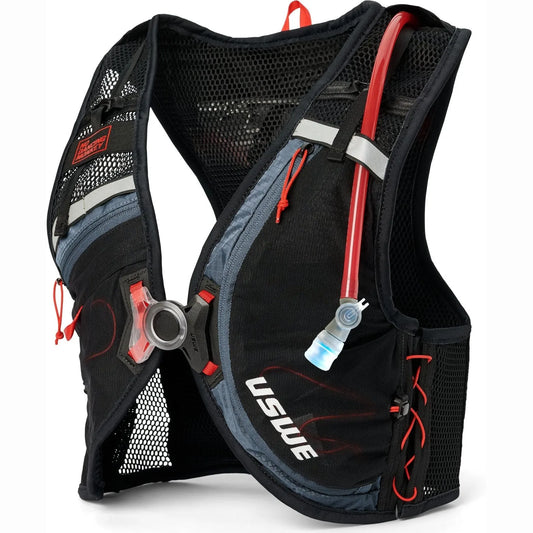 USWE RUSH 8 HYDRATION VEST - BLACK/BLUE