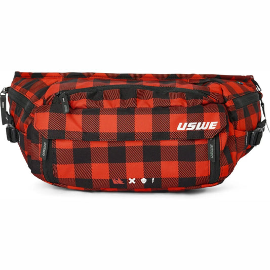 USWE WAIST 6L WAIST PACK - FLANNEL RED