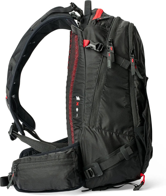USWE ZIPPERED VST 25 BACKPACK - BLACK