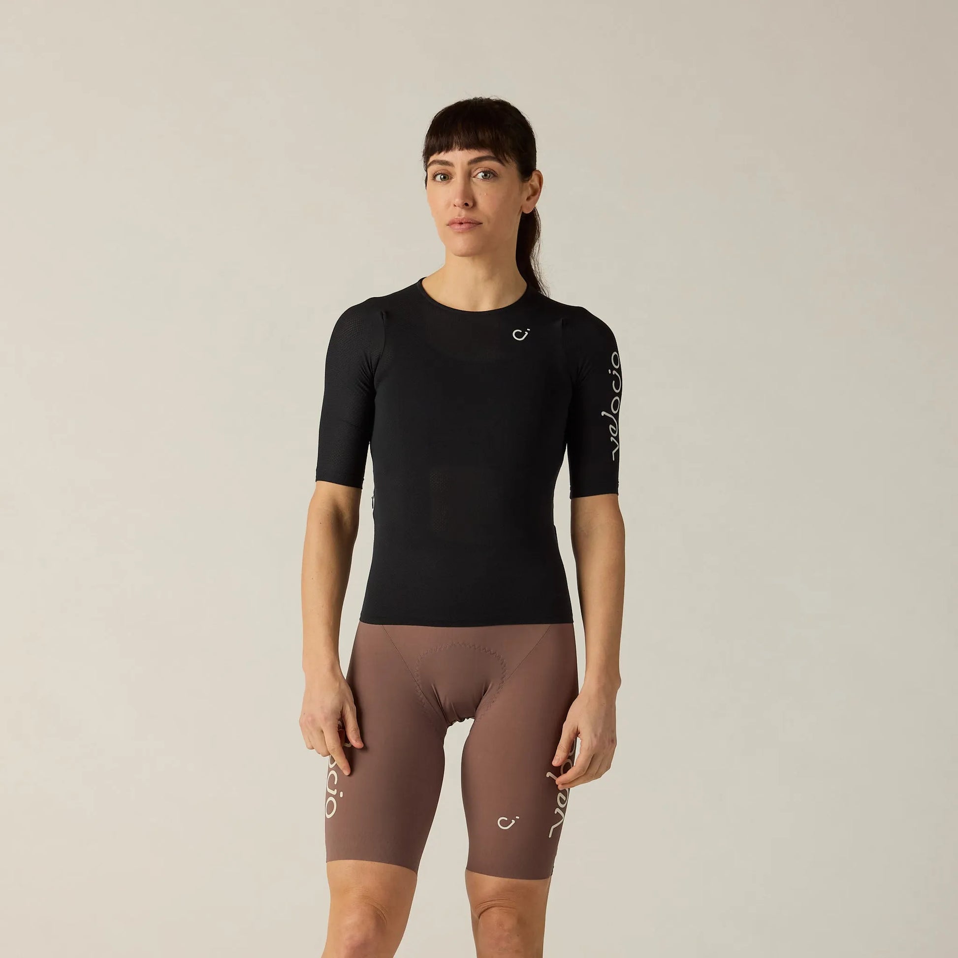 VELOCIO Concept Radiator Zipperless Women Jersey - Black