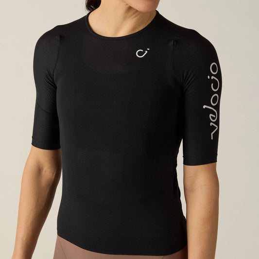 VELOCIO Concept Radiator Zipperless Women Jersey - Black